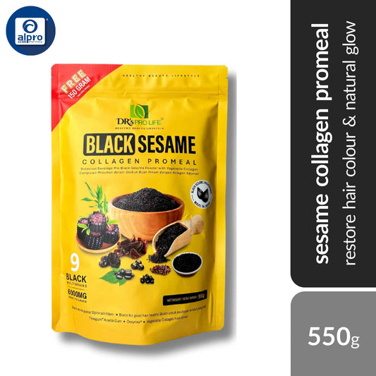 drs-pro-life-black-sesame-collagen-promeal-550g-restore-hair-colour-natural-glow