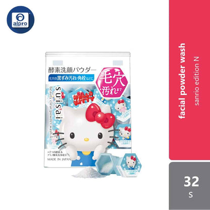 suisai-beauty-clear-powder-wash-n-sanrio-le-32s-protect-and-moisture