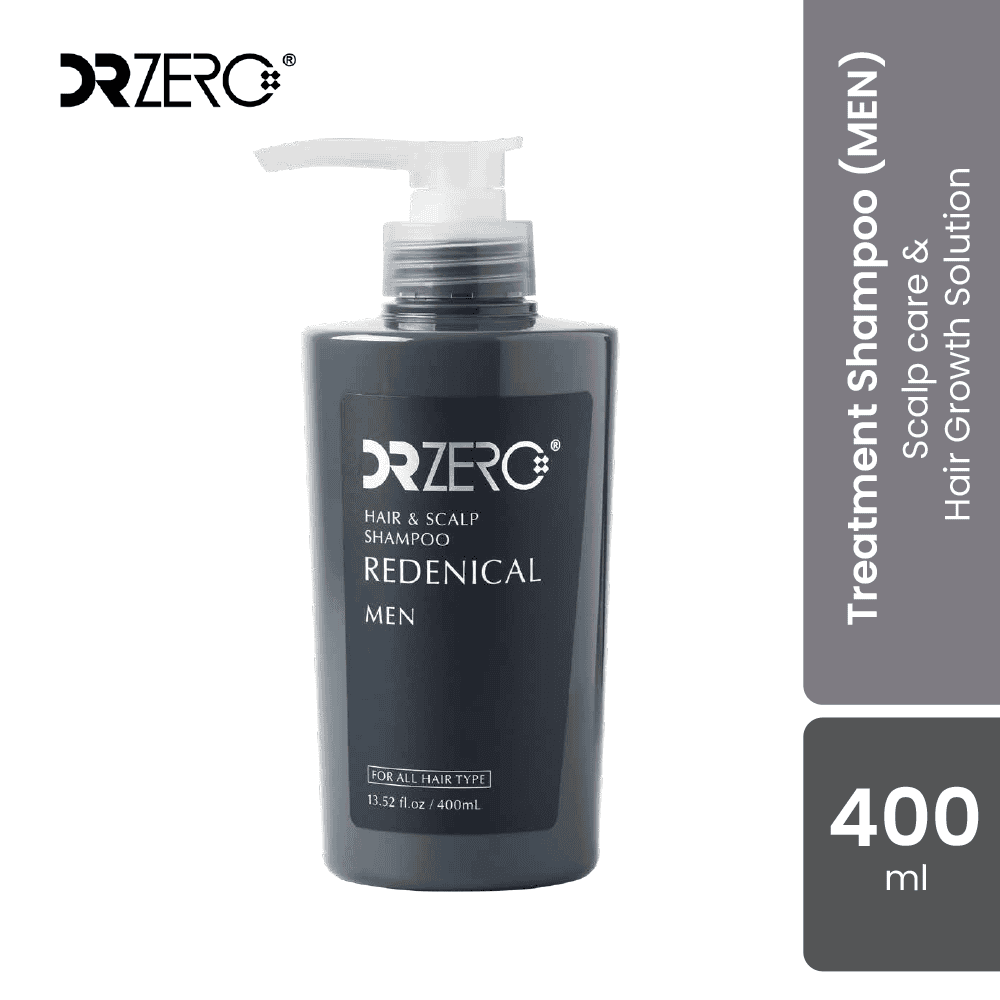dr-zero-redenical-hair-scalp-shampoo-men-400ml-x-3-bottles-promotes-hair-growth