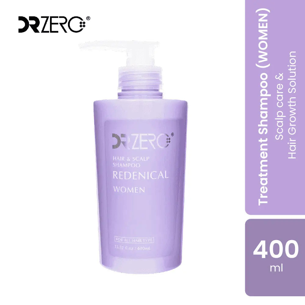 dr-zero-redenical-hair-scalp-shampoo-women-400ml-x-3-bottles-prevents-thinning-hair