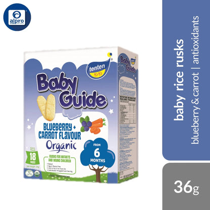 tenten yoghurt Tenten Baby Guide Organic (Blueberry & Carrot/ Blueberry & Goji/ Sweet