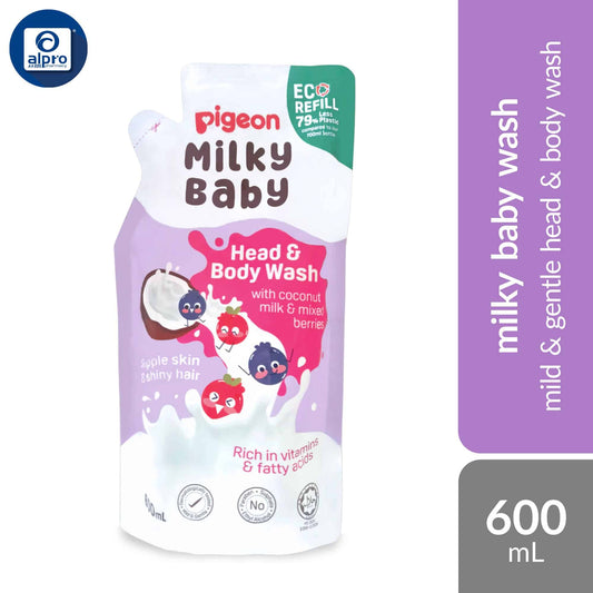 pigeon-milky-baby-head-and-body-wash-600ml-refill-mild-gentle-head-body-wash