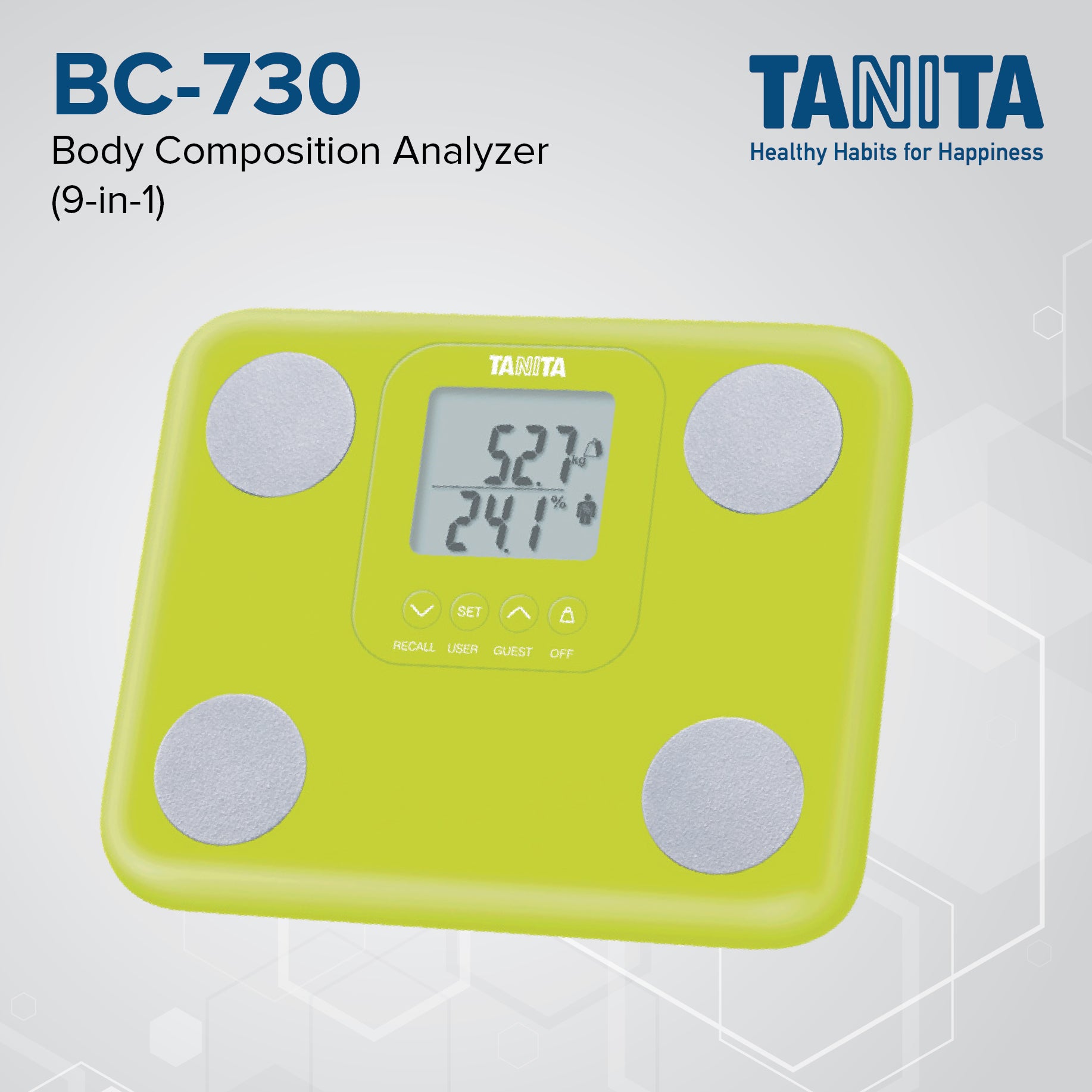 Tanita 150 Kg Full Body Composition Monitor, BC-730 | First Philippine