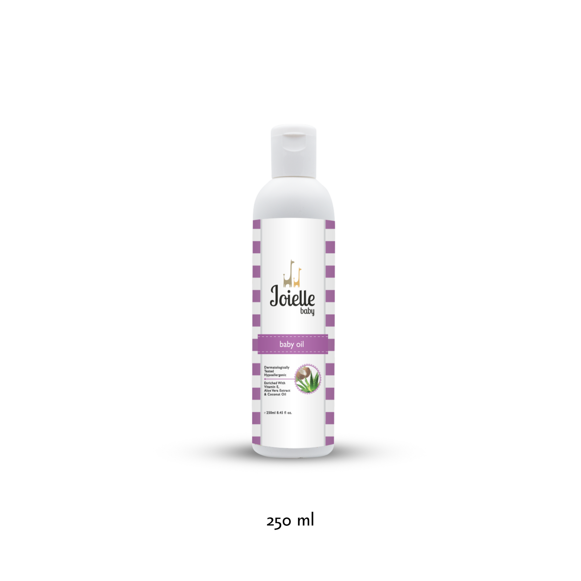 Joielle Baby Oil 250mL | Coconut Oil with Aloe Vera Extract Joielle