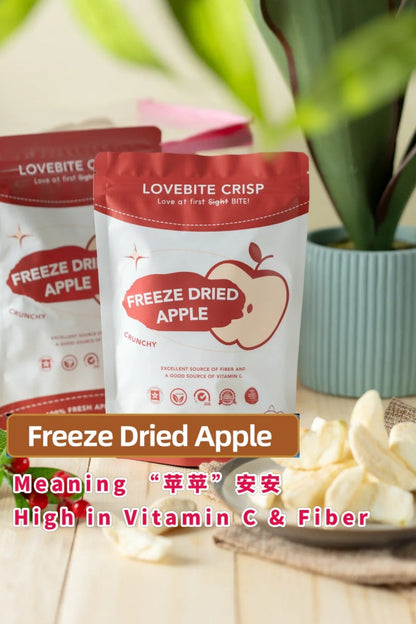 Lovebite Crisp Freeze-Dried Fruits (Assorted Flavours) | Rich in Vitamins, Fibre & Antioxidants LOVEBITE