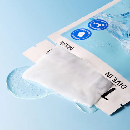 Torriden Dive-In Low Molecular Hyaluronic Acid Mask 10s | Delivers Deep Layer Moisturize Torriden
