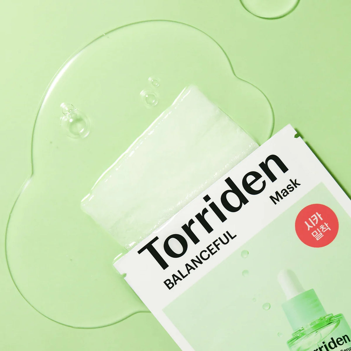 Torriden Balanceful Cica Mask 10s | 5D CICA Complex Comforts Skin Torriden