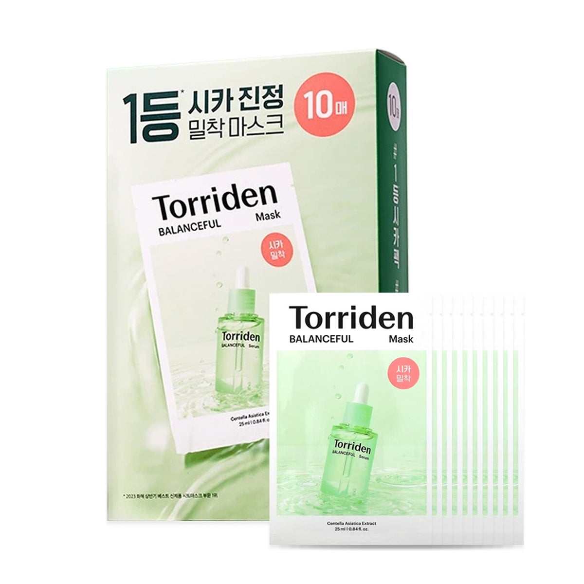 Torriden Balanceful Cica Mask 10s | 5D CICA Complex Comforts Skin Torriden