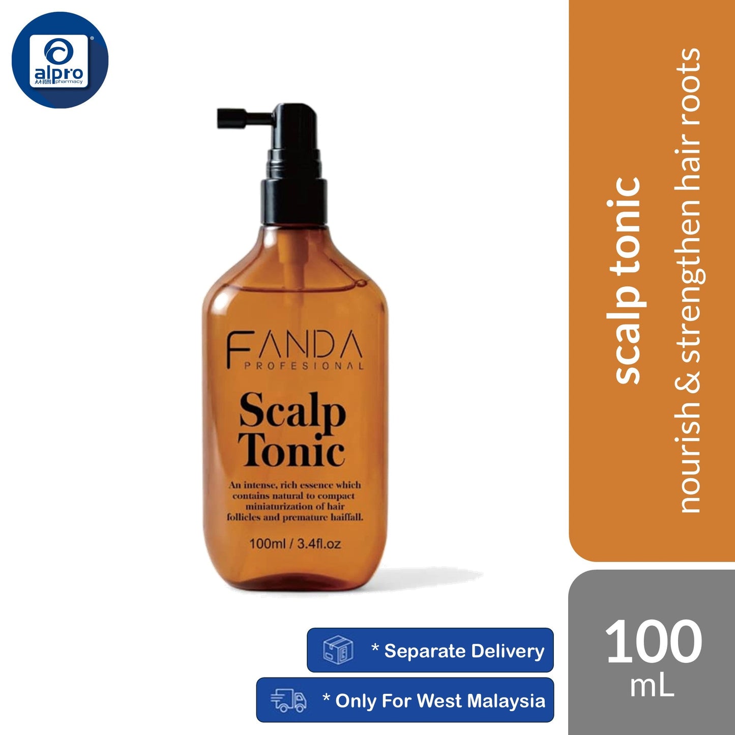 Fanda Scalp Tonic 100mL | Nourish & Strengthen Hair Roots FANDA