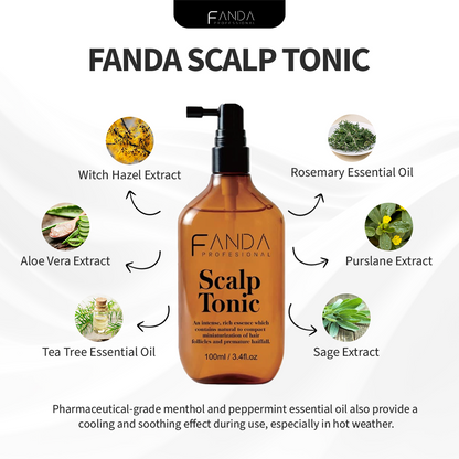 Fanda Scalp Tonic 100mL | Nourish & Strengthen Hair Roots FANDA