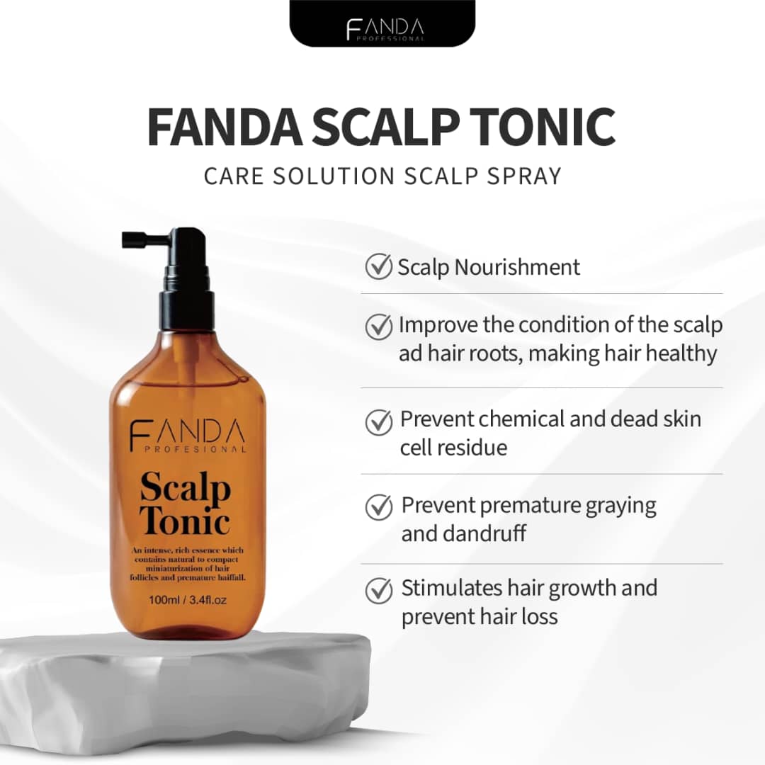 Fanda Scalp Tonic 100mL | Nourish & Strengthen Hair Roots FANDA