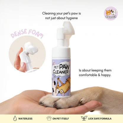 OVO Pet Paw Cleaner 150mL | Helps Prevent Cracking & Dry Paws OVO Pet