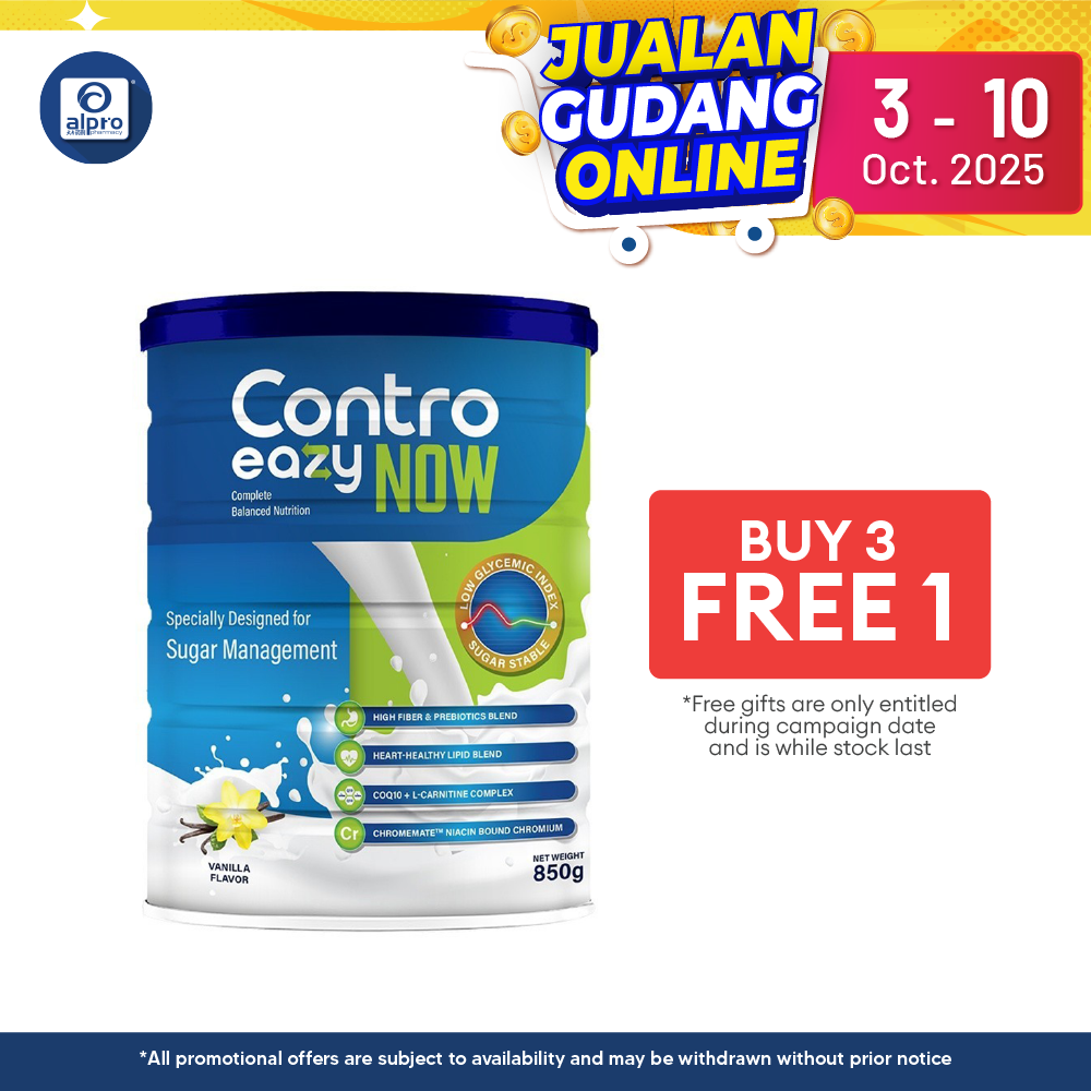 Contro Eazy Now 850g | Low GI Milk Formula Contro