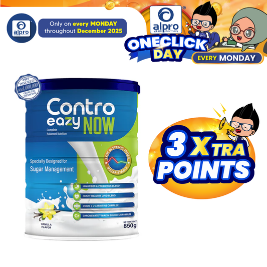 Contro Eazy Now 850g | Low GI Milk Formula