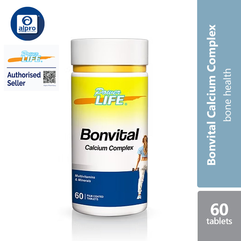 Powerlife Bonvital Essential Forte 60s | Strong & Healthy Bones Powerlife