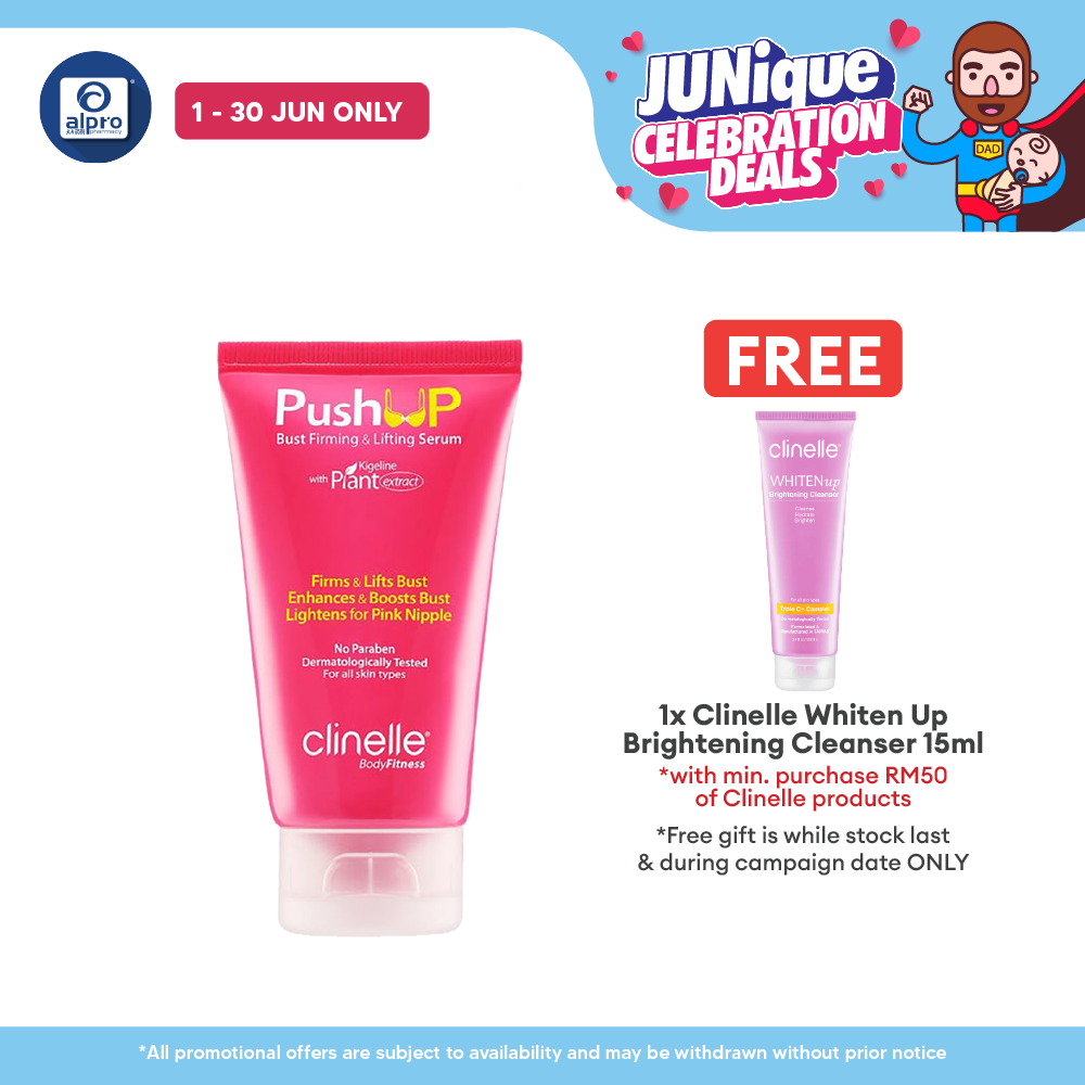 Clinelle Push-Up Burst Firming And Lifting Serum 50ml Clinelle