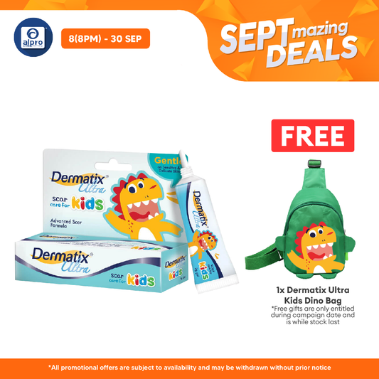 Dermatix Ultra Kids 9g | For Scar Lightening Dermatix