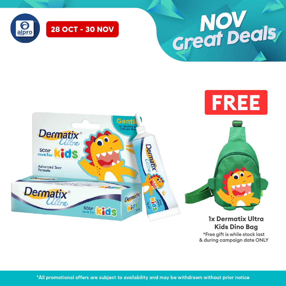 Dermatix Ultra Kids 9g | For Scar Lightening Dermatix