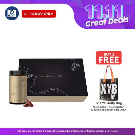 La Sante Amaranthine Deer Placenta Plus 2x30s | Reduce Signs of Aging