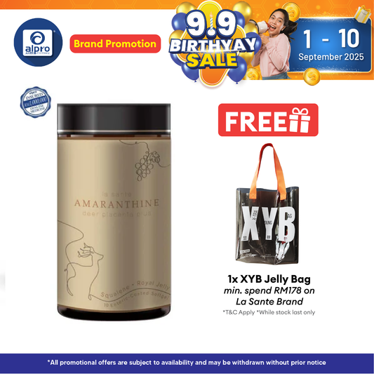 La Sante Amaranthine Deer Placenta Plus 10s | Stimulates the Renewal of Aged Alpro Pharmacy