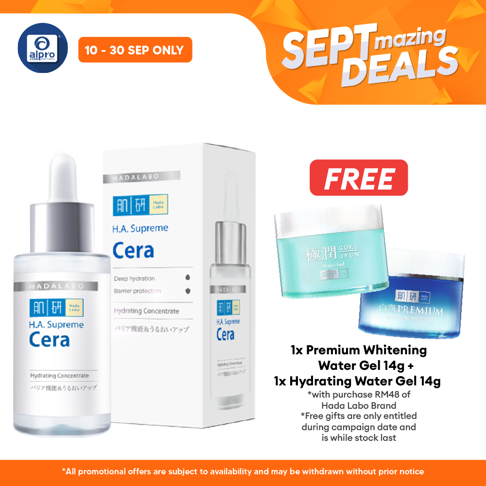 Hada Labo Ha Supreme Cera Hydrating Concentrate 30ml | For Dry Skin Hada Labo