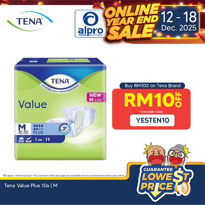 Tena Value Plus 10s | M Tena