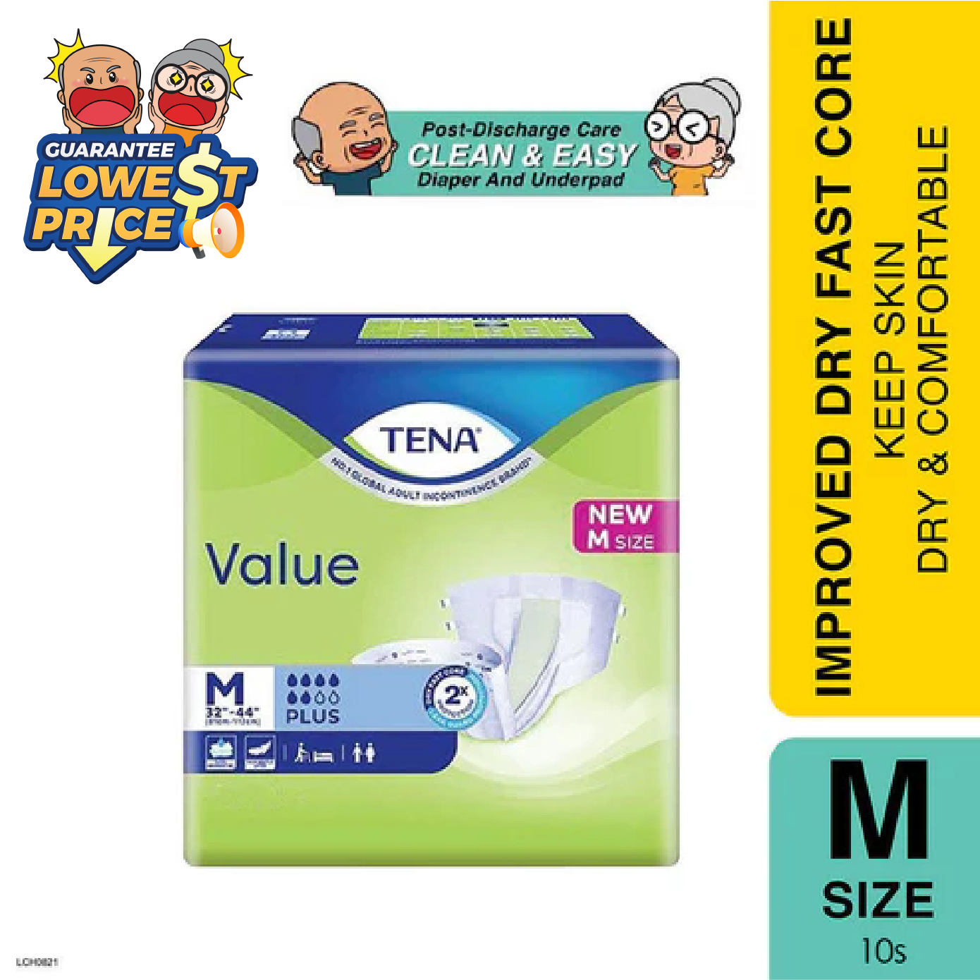 Tena Value Plus 10s | M Tena