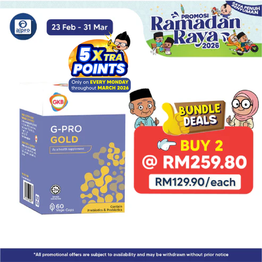 GKB G-Pro Gold 60s | Boost Immunity GKB