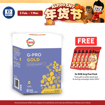 GKB G-Pro Gold 60s | Boost Immunity GKB