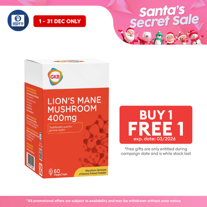 GKB Lion's Mane Mushroom 60s GKB