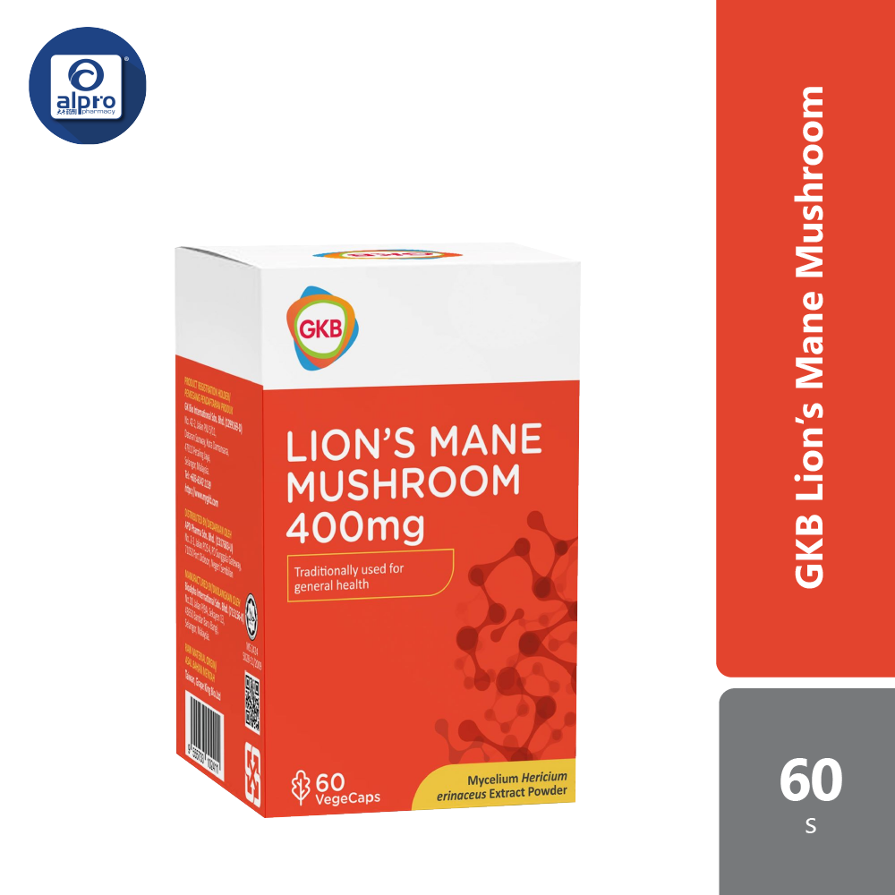 GKB Lion's Mane Mushroom 60s GKB