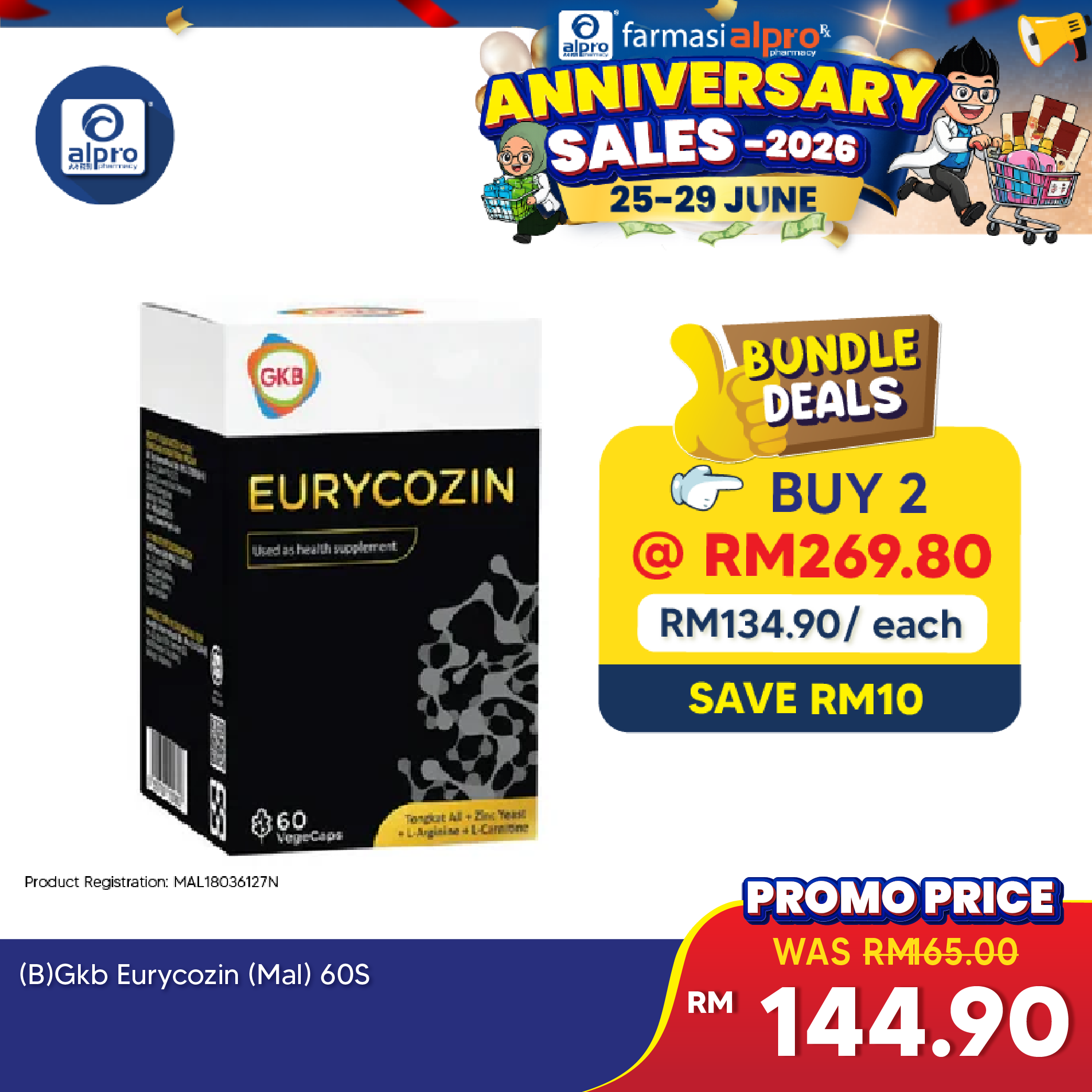 GKB Eurycozin 60s GKB