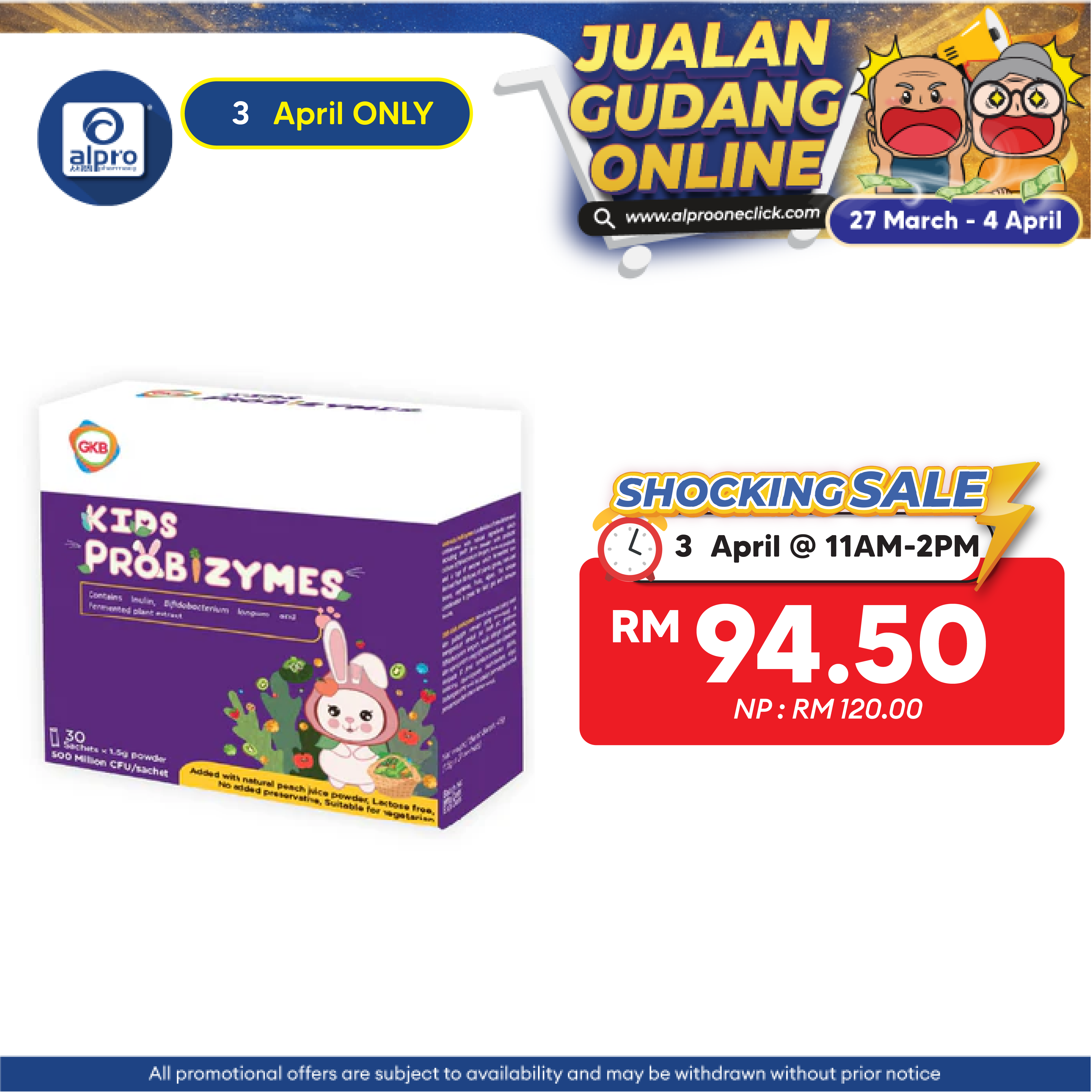 GKB Kid Probizymes 30s GKB