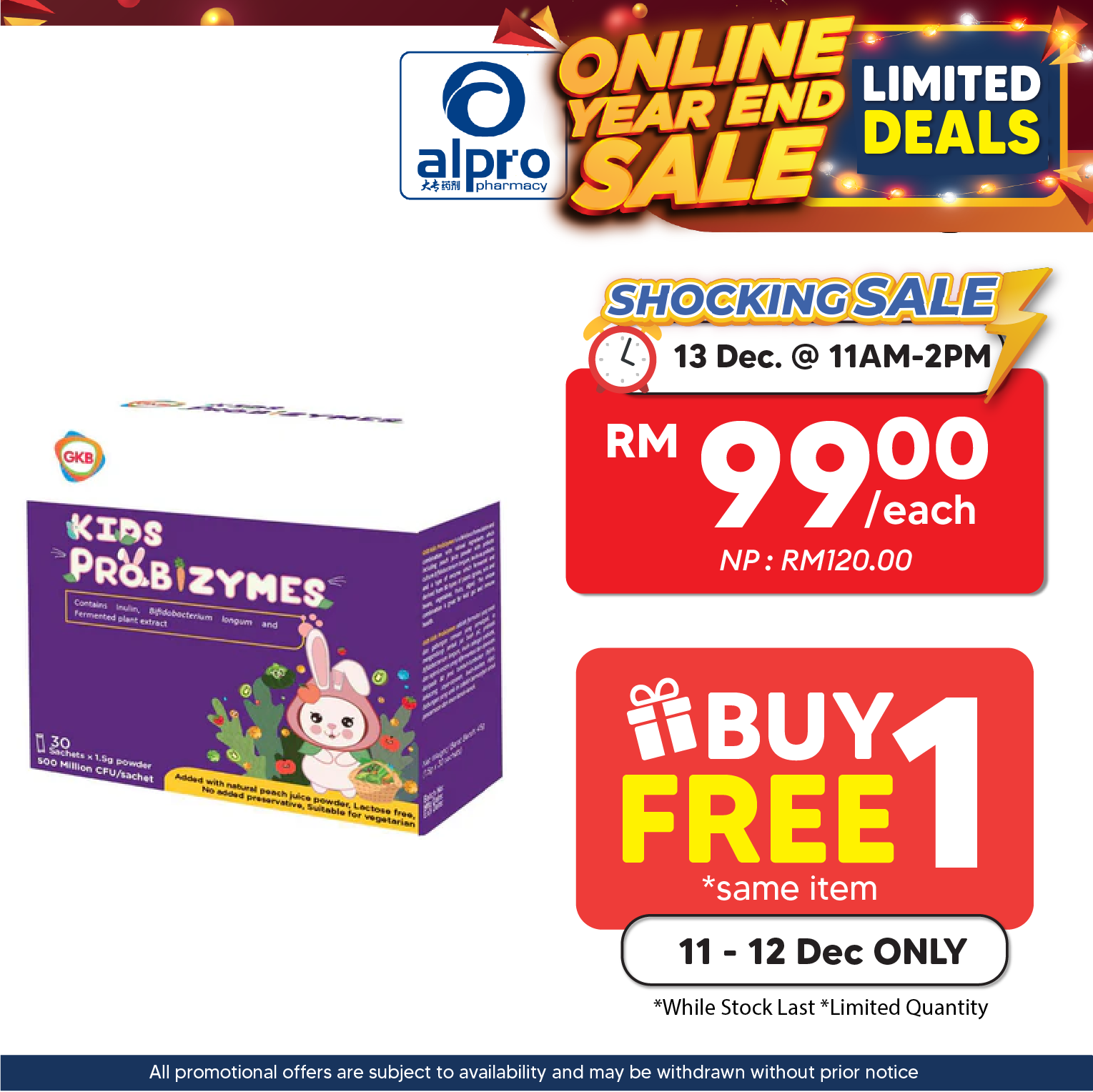 GKB Kid Probizymes 30s GKB