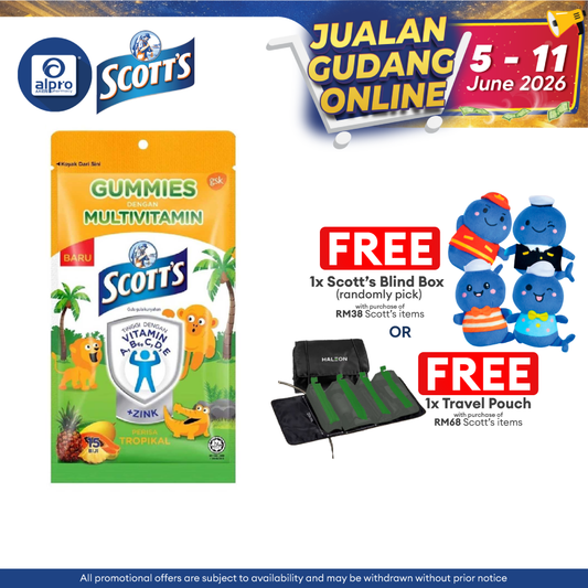 Scotts Multivitamins Gummies Tropical 15s (New) Scotts