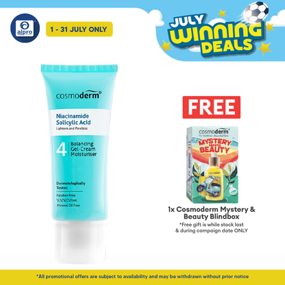 Cosmoderm Niacinamide Balancing Gel-Cream Moisturizer 50ml | Improve Texture & Tone Cosmoderm