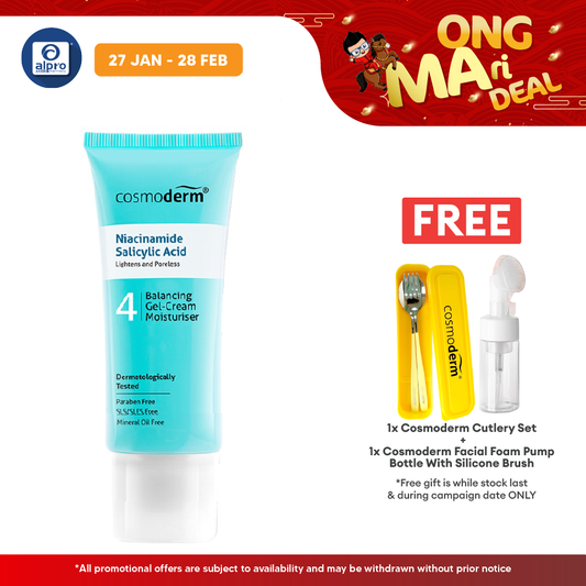 Cosmoderm Niacinamide Balancing Gel-Cream Moisturizer 50ml | Improve Texture & Tone Cosmoderm