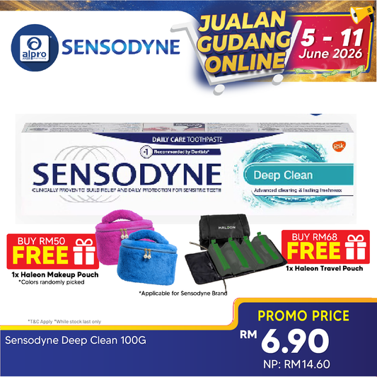 Sensodyne Deep Clean 100g | Relieve Sensitivity Sensodyne