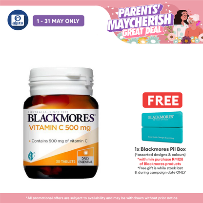 Blackmores Vitamin C 500mg 30s | Immune Support Blackmores