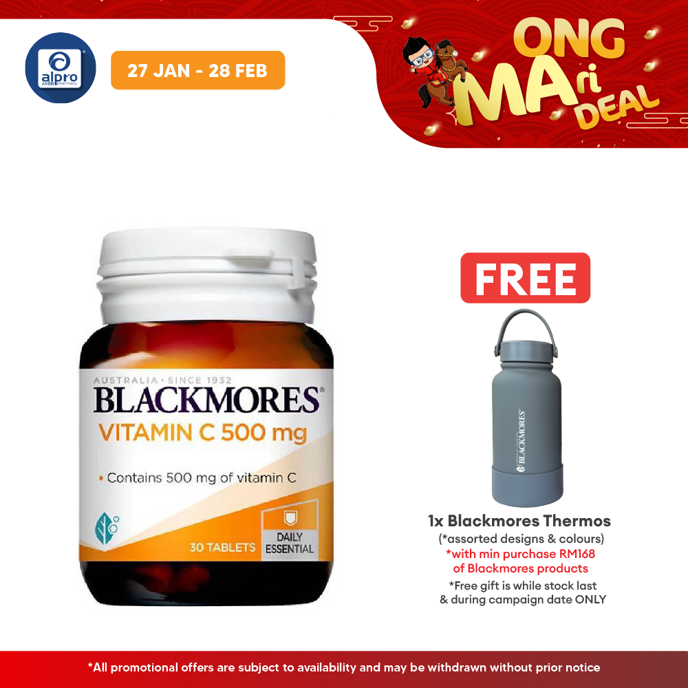 Blackmores Vitamin C 500mg 30s Blackmores