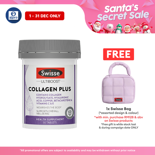 Swisse Ultiboost Collagen Plus 30s | Nourishes The Body Alpro Pharmacy