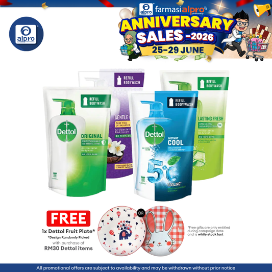 Dettol Shower Gel Refill Pouch 850g (Original / Gentle Care / Lasting Fresh / Instant Cooling) | Antibacterial Body Wash Dettol