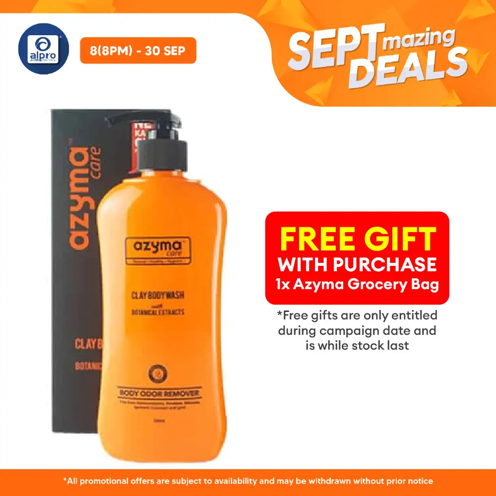 Azyma Care Clay Body Wash 300ml Alpro Pharmacy