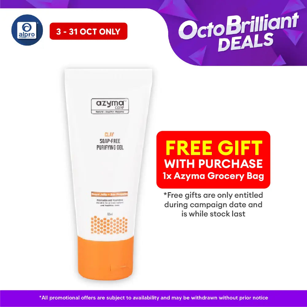 Azyma Care Clay Facial Wash 50ml Alpro Pharmacy