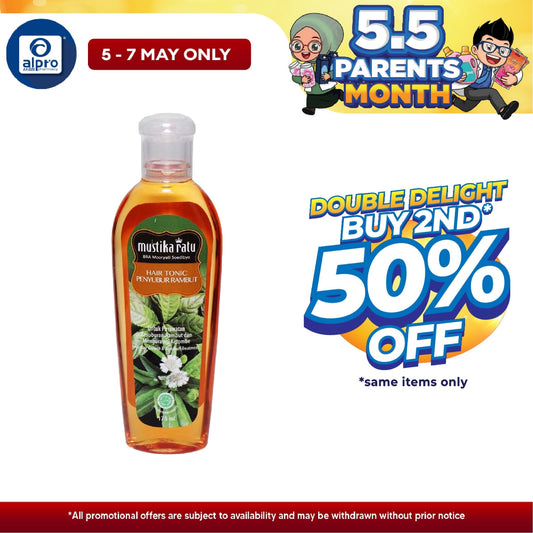 Mustika Ratu Ramuan Penyubur Rambut 175ml | Hair Tonic for Dandruff Treatment & Hair Growth Mustika Ratu