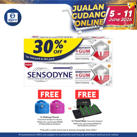 Sensodyne Sensitivity & Gum Whitening 100g 2s | Gentle Formula Sensodyne