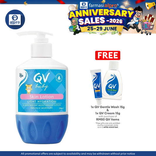 Ego QV Baby Skin Lotion 250ml | For Delicate or Sensitive Skin QV