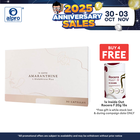 La Sante Amaranthine L-Glutathione Plus 30s | Fights The Sign Of Aging La Sante