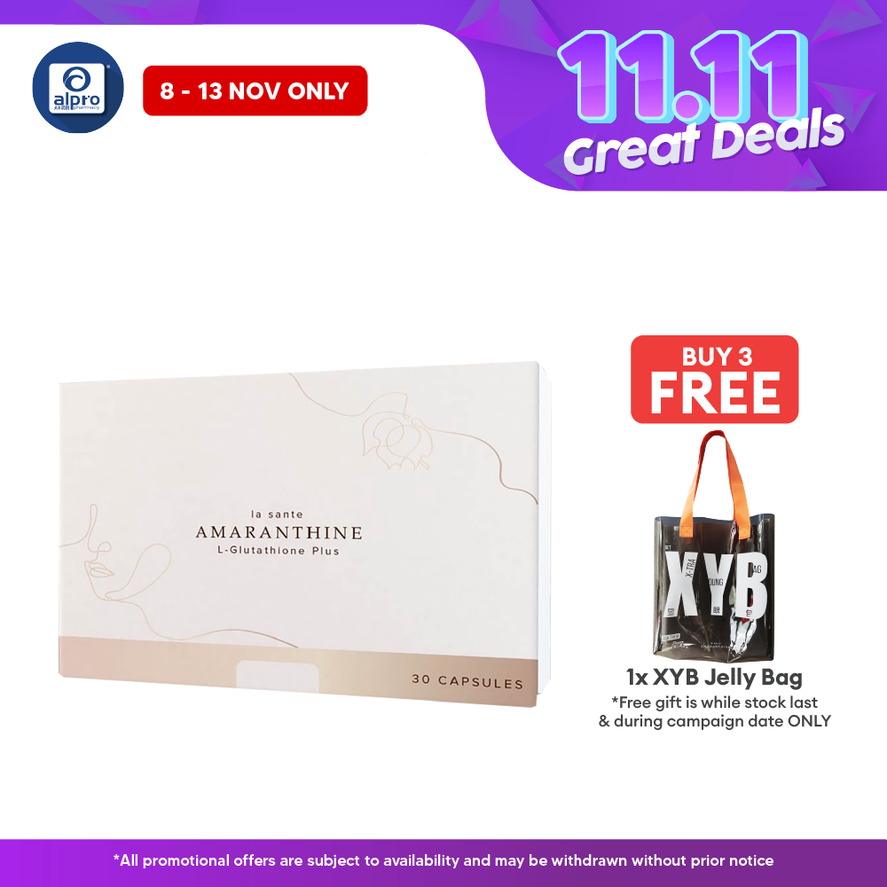 La Sante Amaranthine L-Glutathione Plus 30s | Fights The Sign Of Aging La Sante