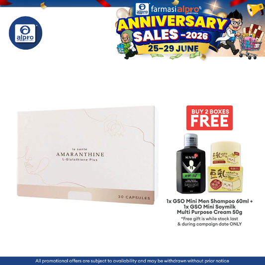 La Sante Amaranthine L-Glutathione Plus 30s | Fights The Sign Of Aging La Sante